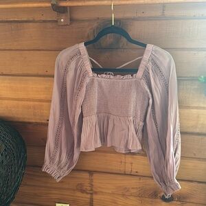 American Eagle Cropped Top